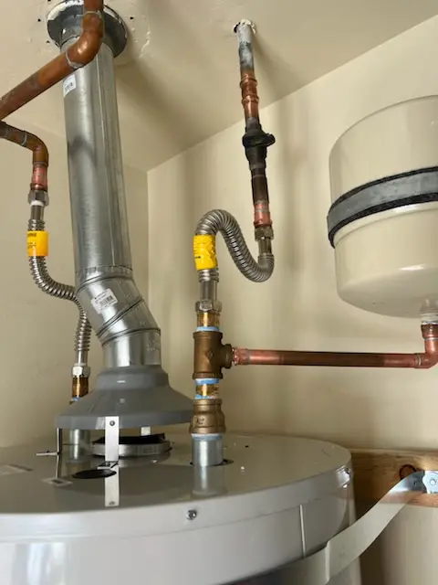 Water heater installation and plumbing repair in East Troy
